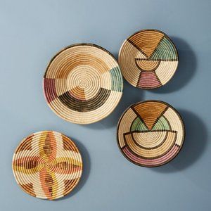 ⭐Pastel Hanging Boho Rattan Wicker Hipster Hippie Art Deco Farm Chic Hip Hanging